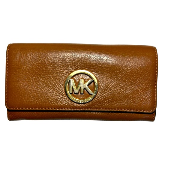 Michael Kors Bags Michael Kors Fulton Carryall Leather Wallet